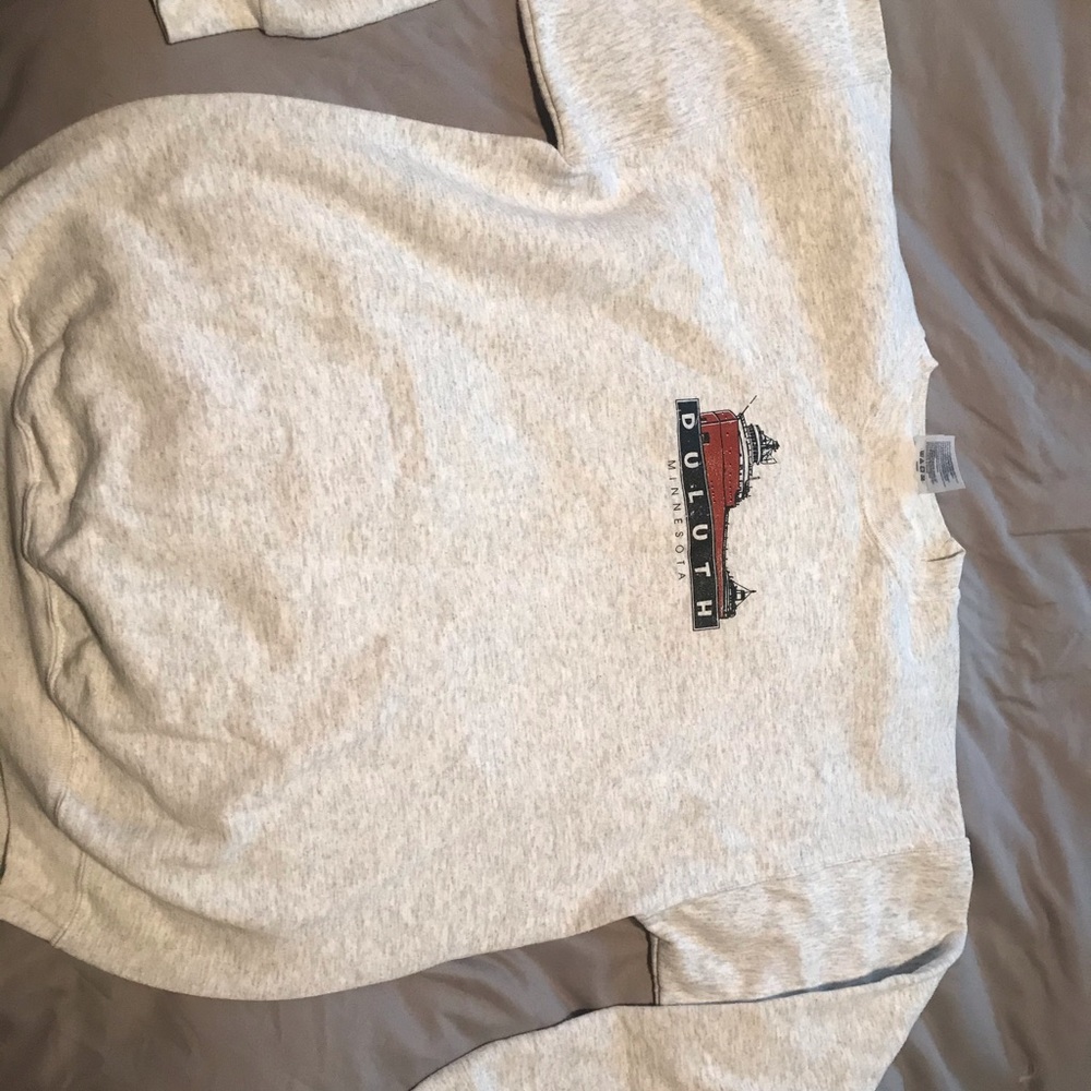 Crew neck sweatshirt